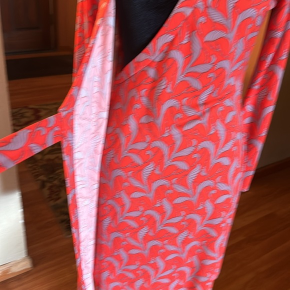 Anne Taylor long sleeve wrap dress size 6P - Picture 4 of 5